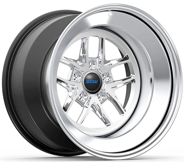 Wide Step Lip Custom 3-PC Forged Rims For BMW M8 F92