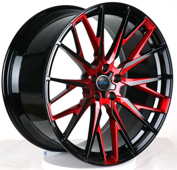 18-22 Inch Stragger 2 Piece Forged Black Machine Face New Style Fashion Wheels Rims