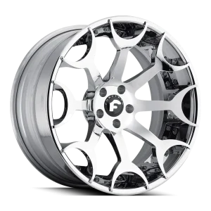 24″ FORGIATO WHEELS CAPOLAVARO-ECL CHROME FORGED FINISH RIMS