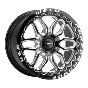 17″ WELD LAGUNA 6 BEADLOCK GLOSS BLACK MILLED
