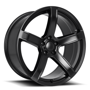 20″ FACTORY REPRODUCTION DODGE HELLCAT HC2 WHEELS FR 77F SATIN BLACK FINISH RIMS