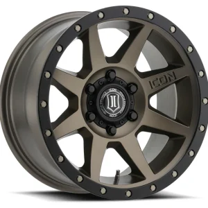 20″ ICON ALLOYS WHEELS REBOUND BRONZE OFF-ROAD RIMS