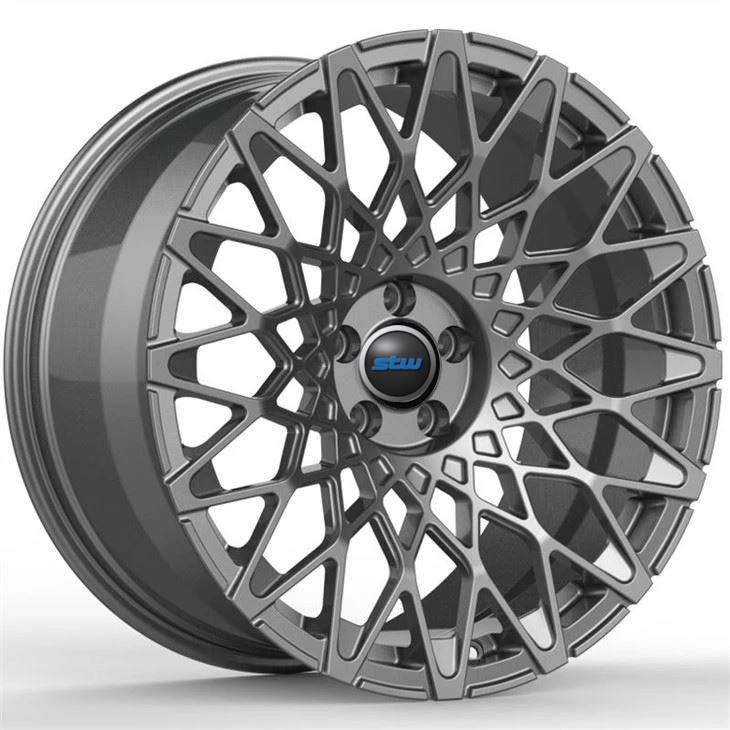 Aluminum Alloy Luxury Car Wheels For Macan Forged Custom Concave 20 Inch 5x112 Gun Metal Rims
