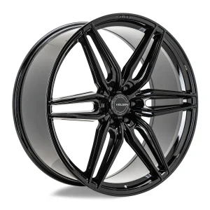 24″ VELGEN WHEELS VFF-6 GLOSS BLACK FINISH RIMS