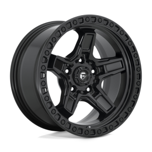 17″ FUEL WHEELS D697 KICKER MATTE BLACK FINISH OFF-ROAD RIMS