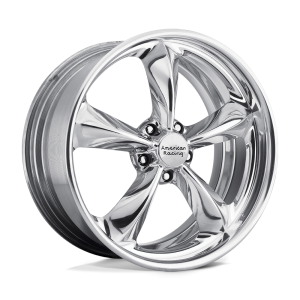 18″ AMERICAN RACING WHEELS VINTAGE VN425 TORQ THRUST SL POLISHED RIMS