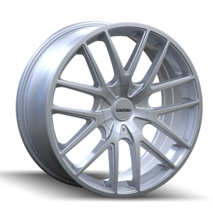 17″ TOUREN WHEELS TR60 | 3260 HYPER SILVER FINISH RIMS