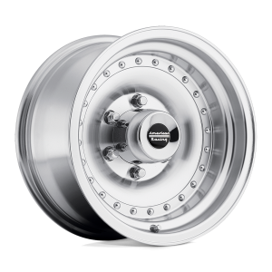 14″ AMERICAN RACING WHEELS MODERN AR61 OUTLAW I MACHINED RIMS