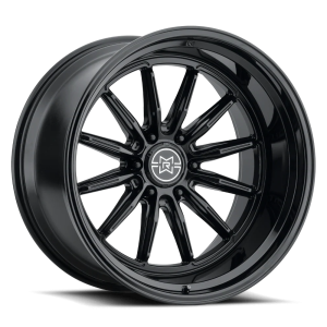 22″ METHOD WHEELS MR803 GLOSS BLACK FINISH RIMS