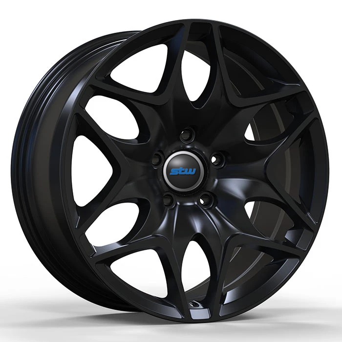 Bentley Flying Spur III Forged One Piece Alloy Wheels Satin Black 5x130 21"