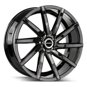 20″ STRADA WHEELS SEGA BLACK RIMS