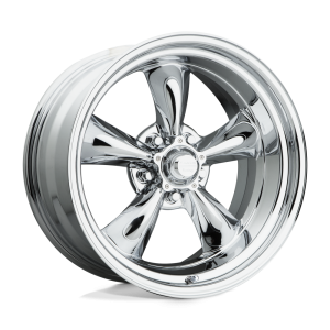 15″ AMERICAN RACING WHEELS VINTAGE VN615 TORQ THRUST II PC CHROME RIMS