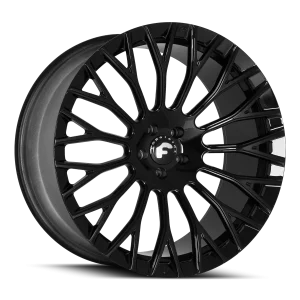 24″ FORGIATO WHEELS NB6-M GLOSS BLACK FORGED FINISH RIMS