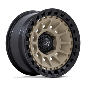18″ BLACK RHINO WHEELS BARRAGE BR009 DESERT SAND MATTE BLACK FINISH OFF-ROAD RIMS