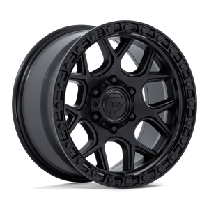 20″ FUEL WHEELS FC908 PUMA MATTE BLACK GLOSS BLACK LIP OFF-ROAD RIMS