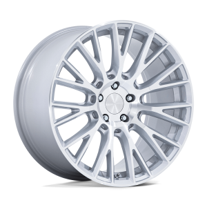 19″ ROTIFORM WHEELS RC201 LSE GLOSS SILVER W/MACHINED FACE FINISH RIMS