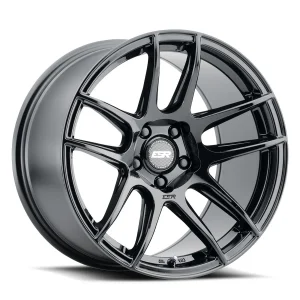 19″ ESR WHEELS CS8 GLOSS BLACK FINISH RIMS