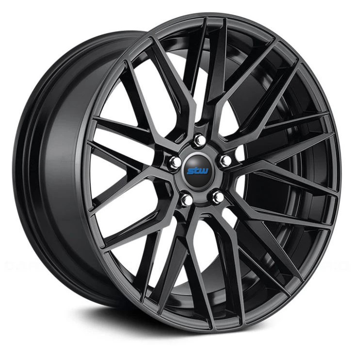 19x10 And 19x11 Gloss Black 1-PC Forged Whleels For Mustang 5x114.3