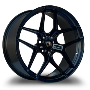 20″ MARQUEE WHEELS M1009 SATIN BLACK FINISH RIMS