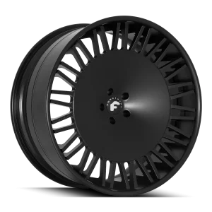 24″ FORGIATO WHEELS LUCE-ECL SATIN BLACK FORGED FINISH RIMS