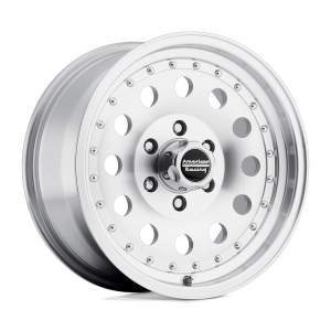 16″ AMERICAN RACING WHEELS MODERN AR62 OUTLAW II MACHINED OFF-ROAD RIMS