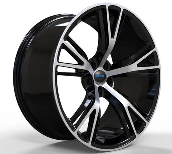 20 Inch Black Machined Face 1piece Forged Rims For Bmw X5 X6 Car Aluminum Alloy Custom Monoblock Wheels