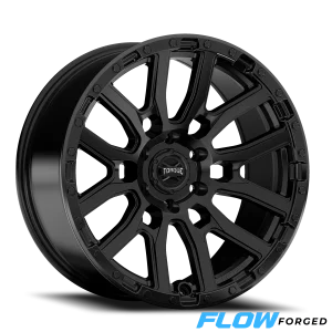 17″ TORQUE WHEELS TW401R CANYON SATIN BLACK FINISH RIMS