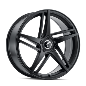 20″ KRAZE WHEELS KR195 MILANO SATIN BLACK RIMS