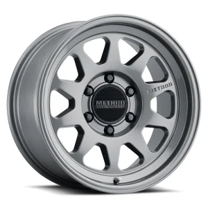 18″ METHOD WHEELS MR316 GLOSS TITANIUM FINISH RIMS