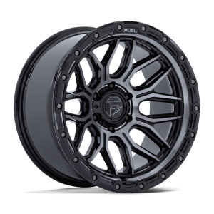 18″ FUEL WHEELS FC881 SURGE GLOSS BLACK MACHINED WITH GRAY TINT OFF-ROAD RIMS