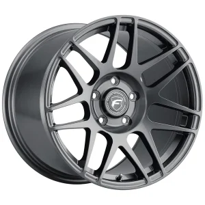 18″ FORGESTAR WHEELS F14 DRAG GLOSS ANTHRACITE FINISH RIMS