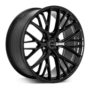 22″ VELGEN WHEELS VFF-12 GLOSS BLACK FINISH RIMS