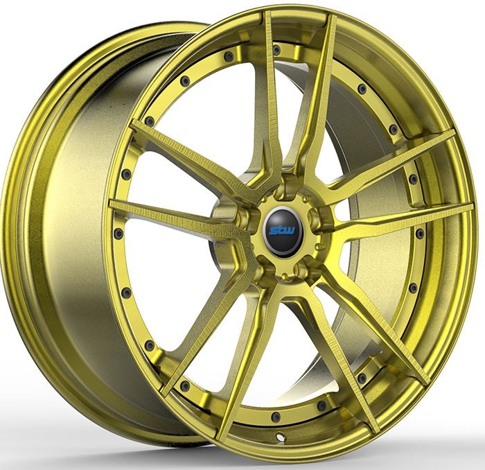 Custom 2-PC Aluminum Alloy Rim 19" 20" Gold Polished For Acura CDX,MDX,ILX,NSX,RDX,TLX