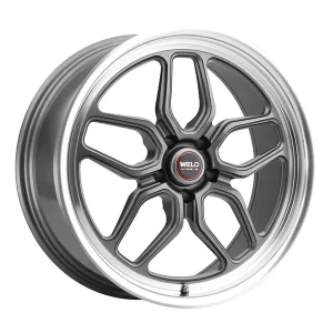 22″ WELD LAGUNA STREET GLOSS GUNMETAL MILLED