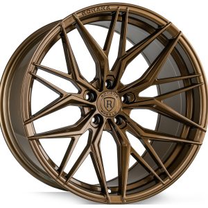 20″ ROHANA WHEELS RFX17 GLOSS BRONZE FLOW FORMED FINISH RIMS