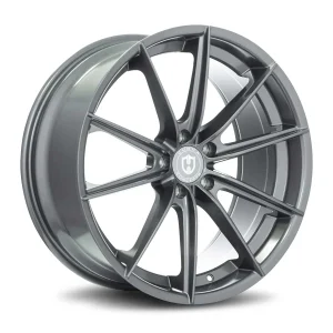 19″ CURVA CONCEPTS WHEELS CFF46 GUNMETAL FORGED FINISH RIMS