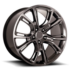 20″ PERFORMANCE REPLICAS WHEELS PR137 HYPER SILVER DARK RIMS